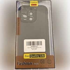 New IPhone 13Pro 6.1 inch Black Mobile Phone Case